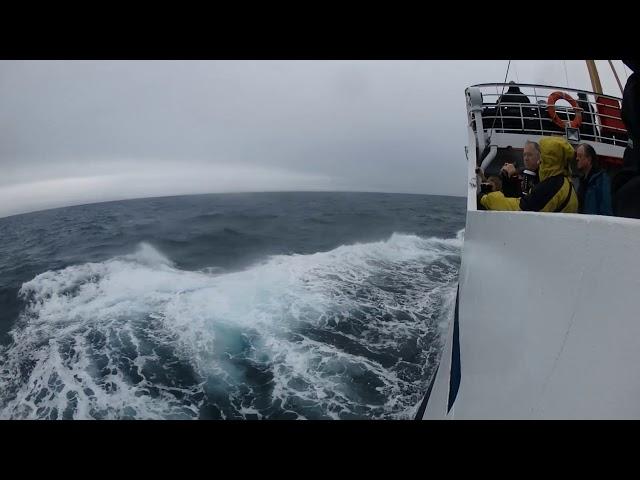 Scillonian 3 crossing to the Isles Of Scilly