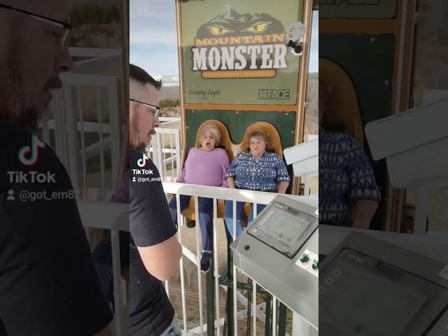 GOT'EM PRANK!! Mountain monster pigeon forge TN!!