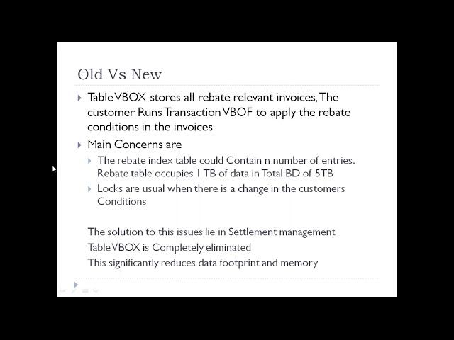 Settlement Management S4HANA Sales