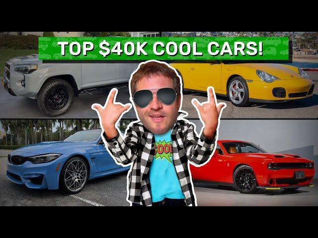 Here Are the Top 6 Cool Cars for $40,000