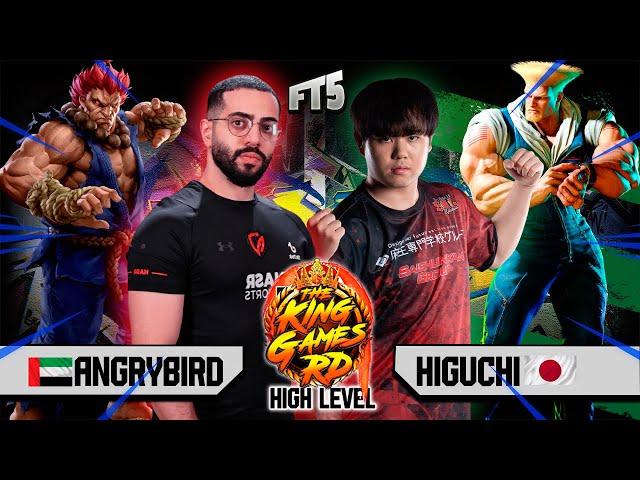  SF6 | HIGUCHI (guile) vs. ANGRYBIRD (akuma) | Insane High-Level Match | Street Fighter 6 