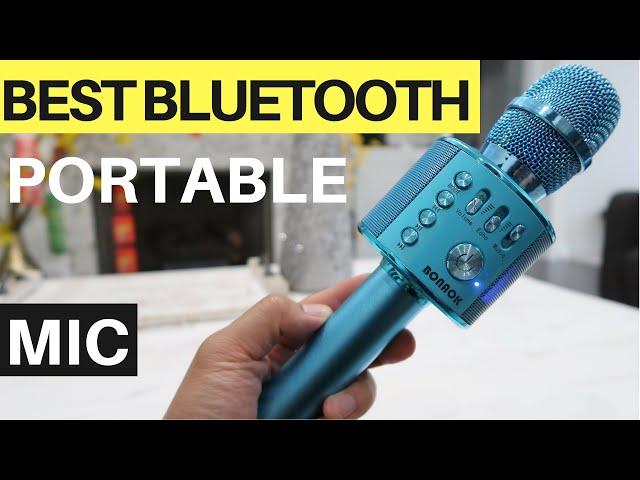 BONAOK Bluetooth Microphone UNBOX & REVIEW - Karaoke Mic With Speaker