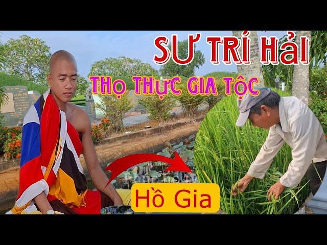 Sư Trí Hải đang thọ thực tại nghĩa trang gia tộc Hồ gia "bất ngờ" quản gia tìm đến gặp