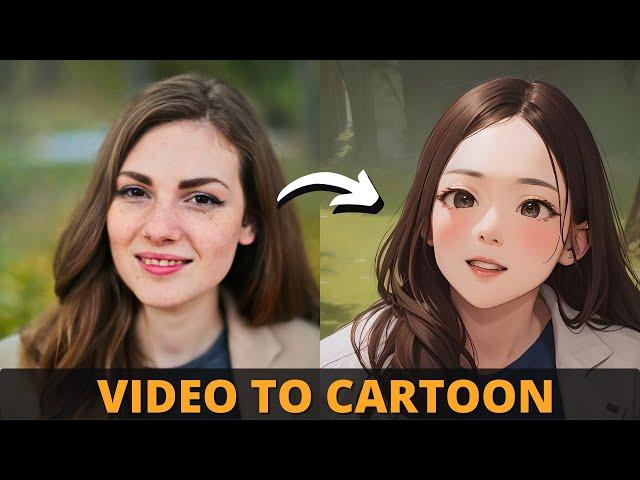 Turn Any Video Into Animation / Cartoon | Free Ai Video Generator