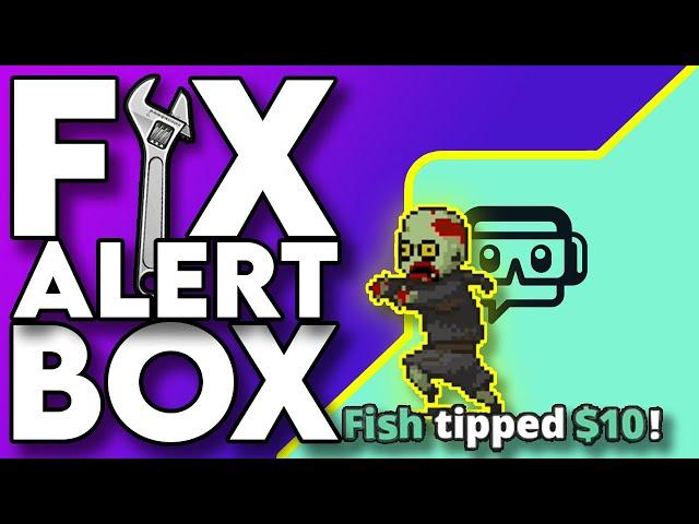 ️ FIX Alert Box Notifications QUICK !