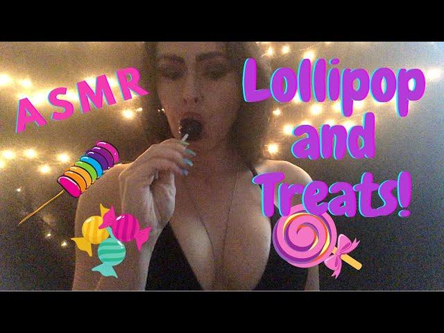 ASMR Lollipop and Treats Super Sugary ASMR Mouth Sounds RE-UPLOAD 