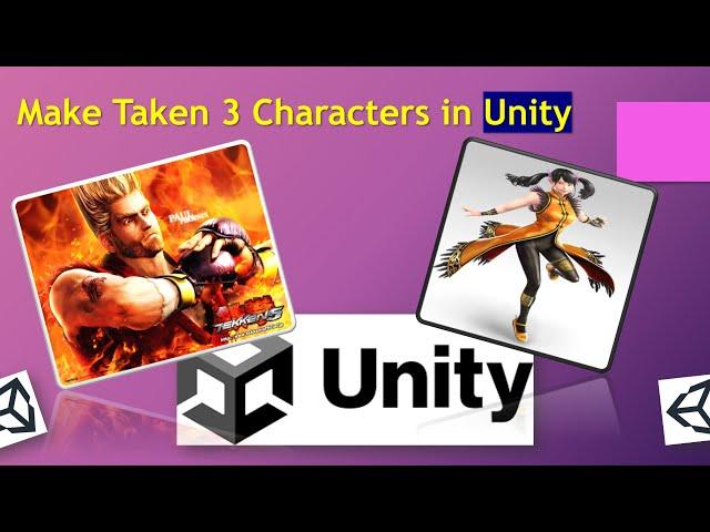 Tekken 3 Characters Rigged & Animated in Unity – Easy Tutorial!