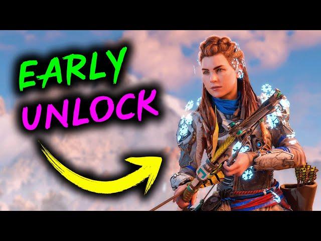 Get The Overpowered SHIELD-WEAVER Armor Early! Horizon Zero Dawn