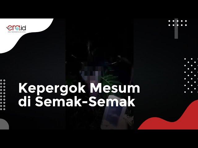 Sepasang Remaja Kepergok Mesum Di Semak-Semak