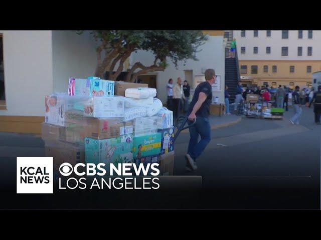 Echo Park's Dream Center turns into donation hub for fire victims