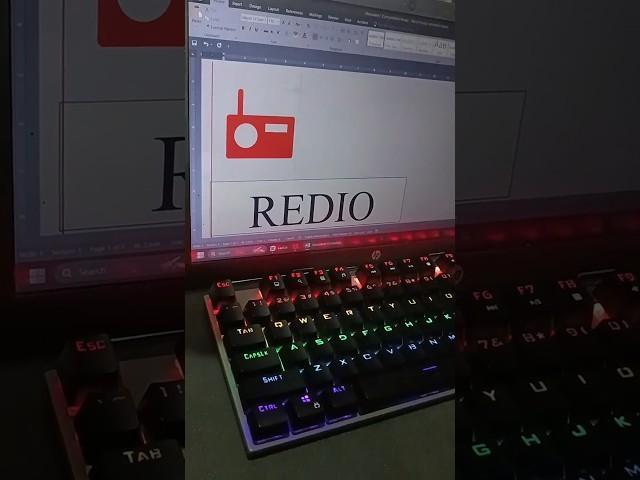 Redio Sign Computer Symbol Shortcut Key's #Computer #keyboard #shortstory #computerworld