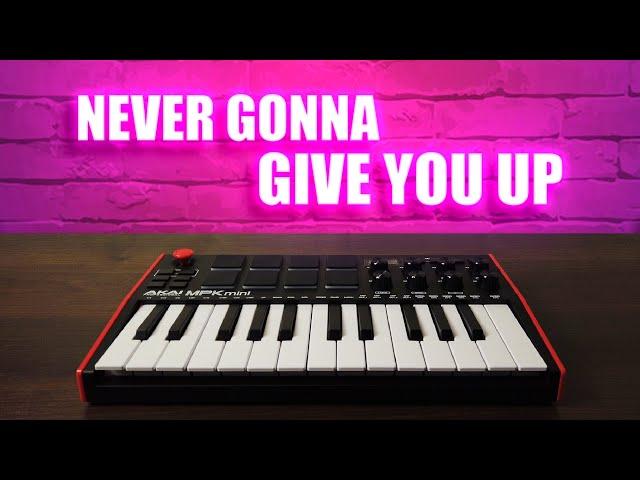 Rick Astley - Never Gonna Give You Up / AKAI MPK MINI MK3 COVER