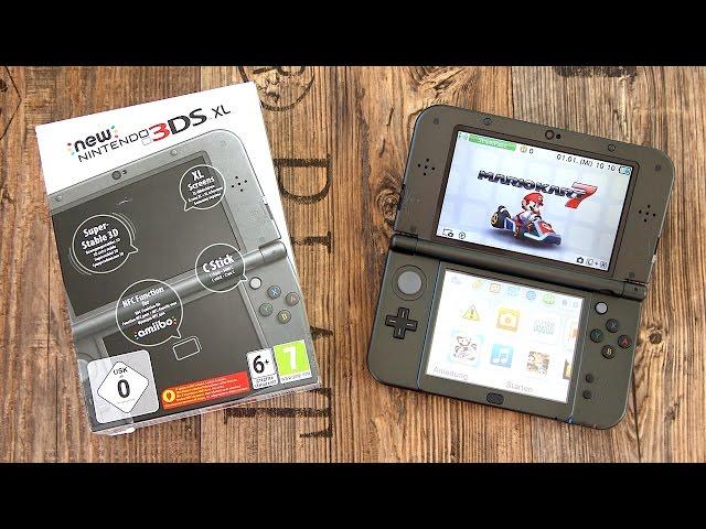 New Nintendo 3DS XL Unboxing und erster Eindruck! (Metallic Black) - felixba