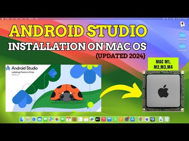 How to Install Android Studio on Mac OS (2024) | Step-by-Step Guide for macOS Users