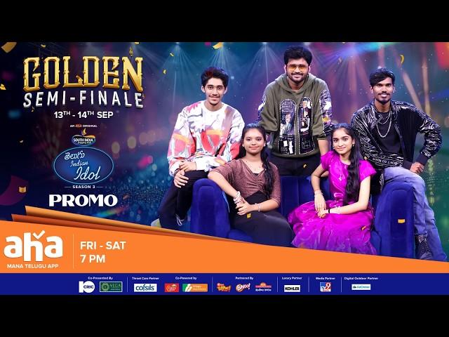 Telugu Indian Idol Season 3 |  Golden Semi-Finale | Episodes 27 & 28 Promo | AhavideoIN