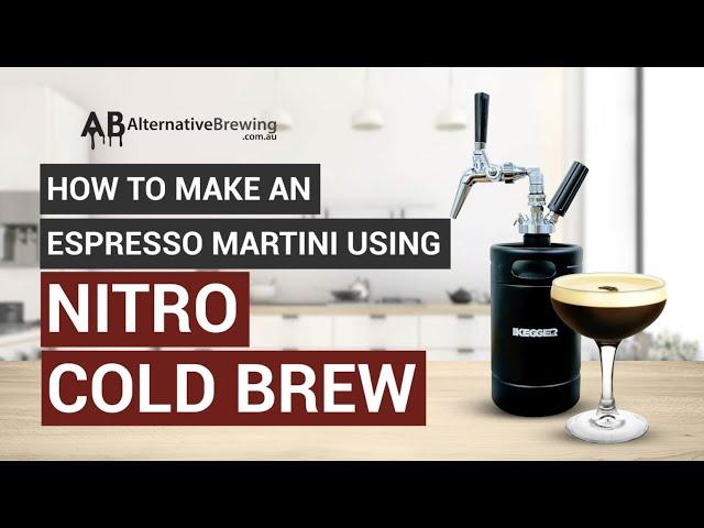 How To Make an Espresso Martini using Nitro Cold Brew Coffee