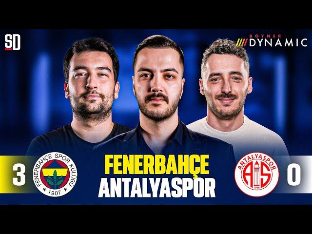 "TEMPOYU İSTEDİĞİ GİBİ AYARLIYOR" | Fenerbahçe 3-0 Antalyaspor, Skriniar, Tadic, En Nesyri, Mourinho