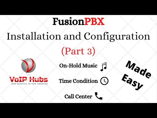 FusionPBX- Installation and configuration PART 3 (2022)