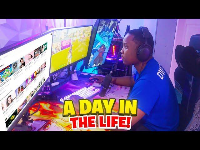 A Day In The Life Of A Black Fortnite Content Creator | Kamahley