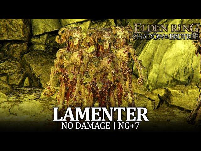 Lamenter Boss Fight (No Damage / NG+7) [Elden Ring DLC]