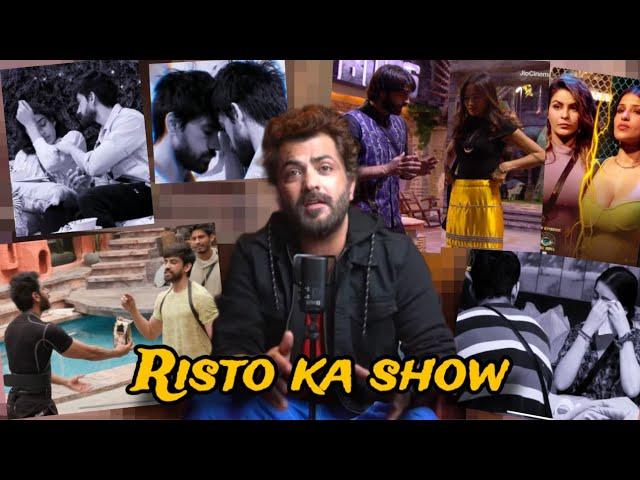 BIGGBOSS18 RISTO BHARA SHOW KARAN CHUM, SHILPA SHRUTIKA, RAJAT CHAHAT, EISHA AVINASH, ADIT OUT