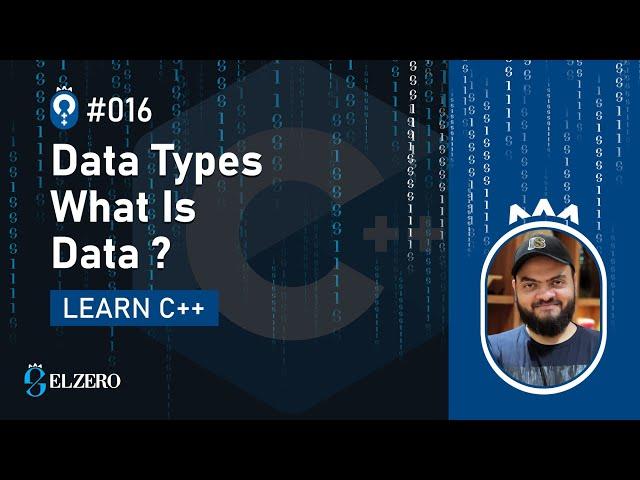 [Arabic] Fundamentals Of Programming With C++ #016 - Data Types - What Is Data ?