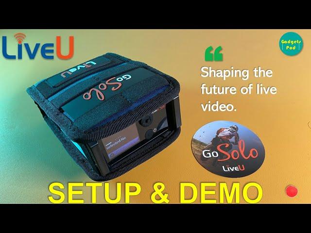 LiveU Solo Setup and Demo: How to Stream Like a Pro!