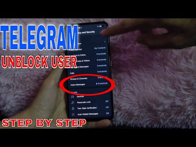  How To Unblock User On Telegram 