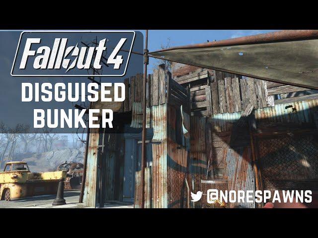 Fallout 4 Vault-Tec Workshop - Disguised Bunkers (Hidden Vaults)