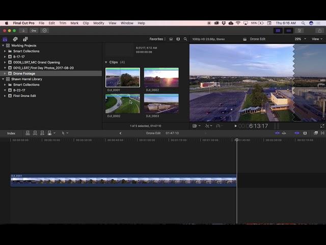 FCP X Editing Shortcuts