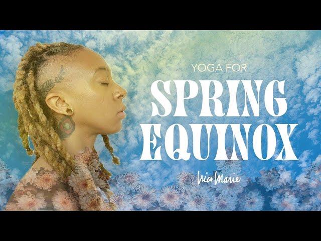 Yoga for Spring Equinox | 25 Minutes (Slightly Challenging)