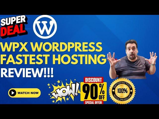 WPX Wordpress Hosting Review 2024  |  Fastest Managed Wordpress Hosting 60% OFF