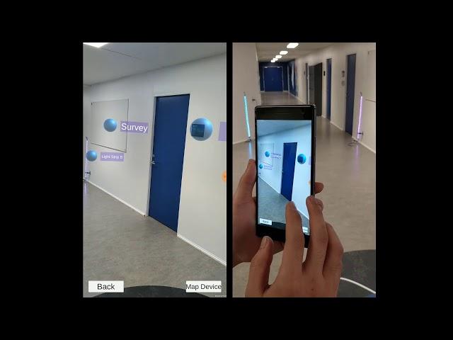 Using Mobile Augmented Reality to Interact with IoT devices