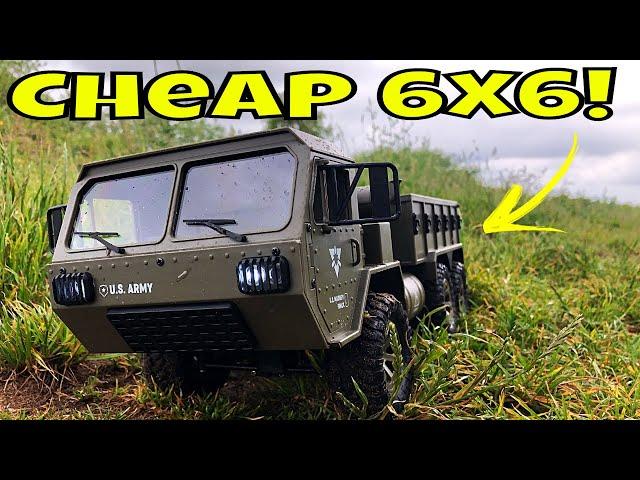 Fayee FY004A - RC Oshkosh Hemtt - Cheap 1/16 Scale RC Military 6x6 Truck Review. FPV