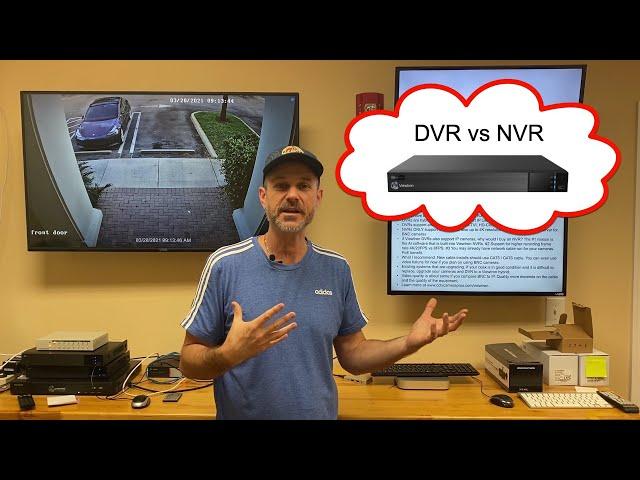 Security Camera DVR vs NVR Recorder