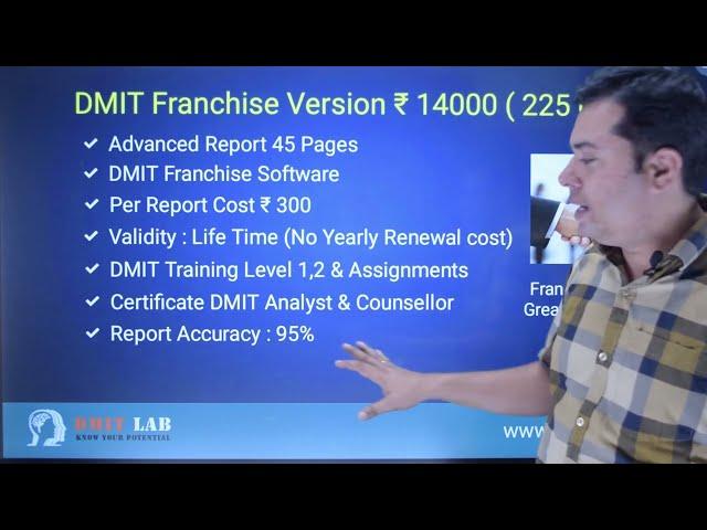 DMIT Franchise Cost and Price Details