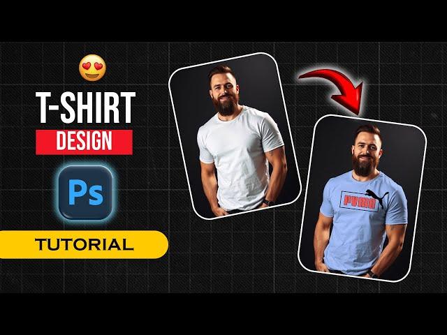 Add Any Design to Clothes In Photoshop // ( Step by Step Tutorial )