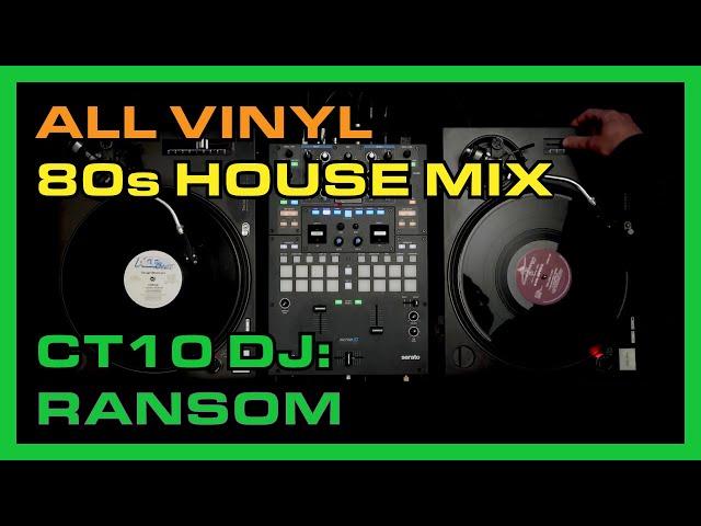 80s House Vinyl Mixtape by DJ Ransom for Community Transmission 10