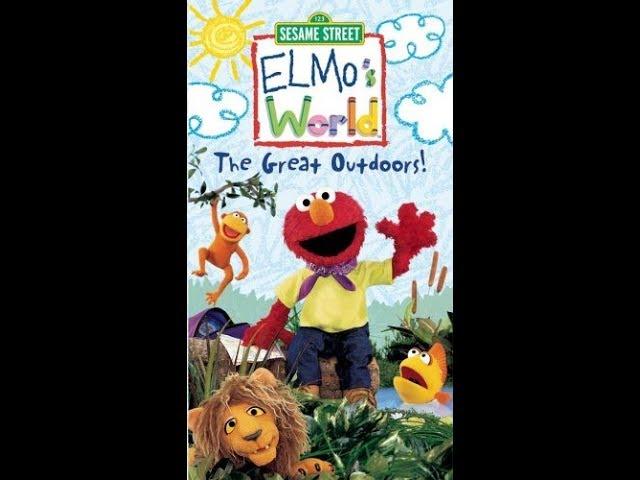 Elmo's World: The Great Outdoors (2003 VHS)