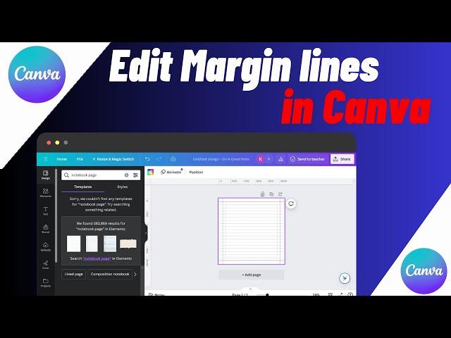 How To Edit Margins In Canva | Set Margins In Canva