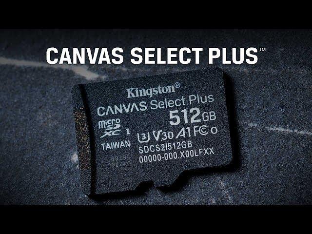 Android Smartphone and Tablet microSD Card – Canvas Select Plus microSD – Kingston Technology