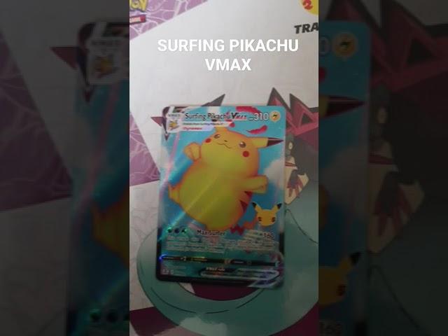 SURFING PIKACHU VMAX NEW IDITION