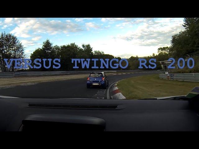 Hunting the TWINGO RS 200 (HARD CRASH VW SIROCCO) - Nurburgring Nordschleife - 01.10.2016