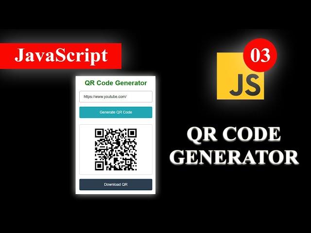 QR Code Generator Project | JavaScript | தமிழில்.