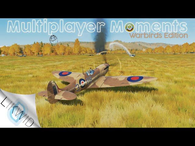 Multiplayer Moments #8 - DCS Warbirds Edition (Funny's, Fails & Fireballs!)