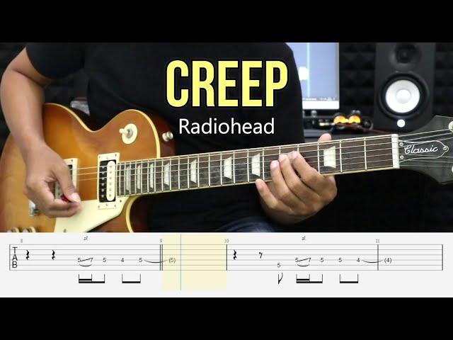 Creep - Radiohead - Guitar Instrumental Cover + Tab