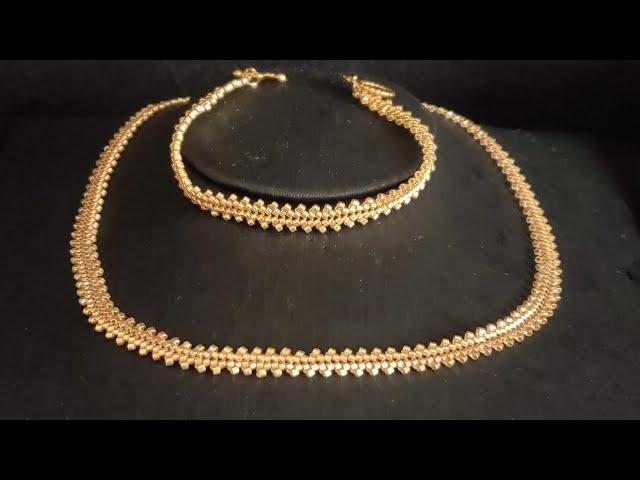 Altın Zincir Kolye & Bileklik  Yapımı / Gold Necklace & Bracelet