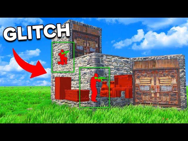 Horses STILL let you LOOT through walls... - Rust Glitch