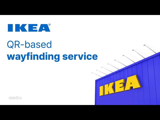 [Dabeeo] QR-based wayfinding service QR.here. IKEA Goyang Shopping Tips