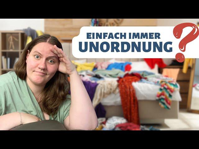 Mein erster Schritt zu mehr Ordnung. Minimalistischer leben als Familie?